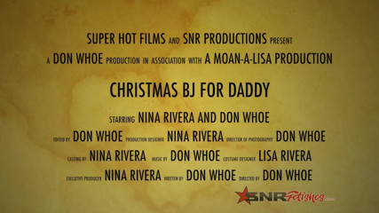 Super Hot Films: Nina Rivera geeft haar stiefvader een pijpbeurt voor Kerstmis / Nina...