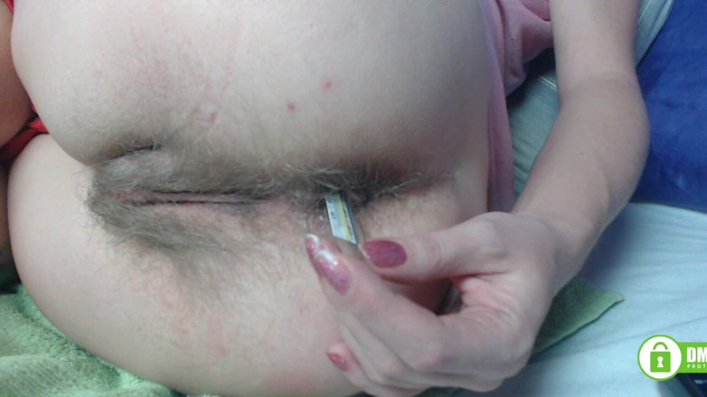 Risky Hairy Couple: Checking Rectal Tempetature