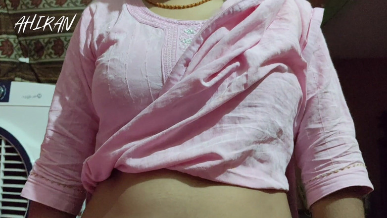 Aahan Ahiran: Asian Indian Female Village Young Girl Forplay with Her Boyfriend....