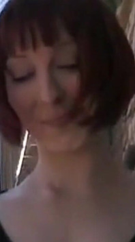 Mahylis : great redhead Mahylis doing a hot striptease