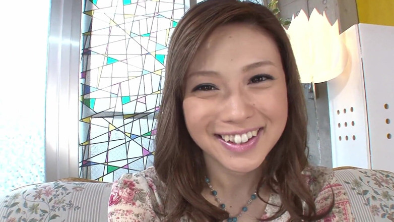 Blowjob Fantasies from Japan: Brunette Japanese babe gets busy during an interview