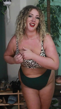 Bikini Try on & Messy BJ Facial for Stepmom
