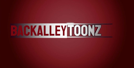 Back Alley Toonz: Un extraterrestre culona verde sale de un portal para un...