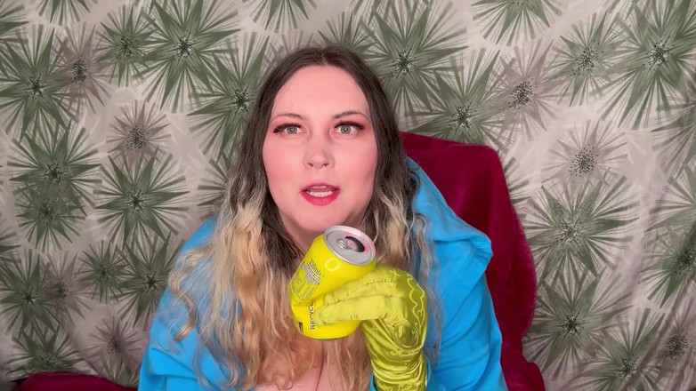 MissFFW: BBW burping podczas wielu puszek napoju bezalkoholowego