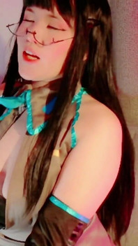 Cosplay De Puti Miku Sfw