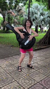 Manul Got Her New Guitar