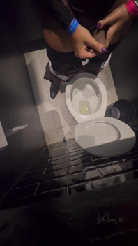 Compiled of and Cumshots in Public Toilet