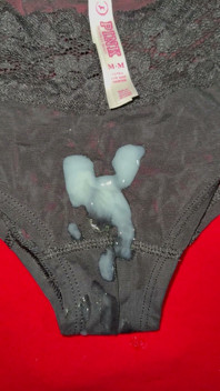 Cum on Wife’s Panties 25