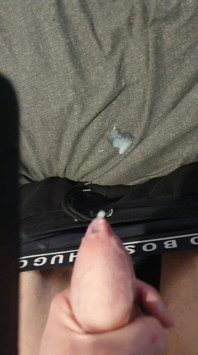 Lad Dripping Loads of Warm Cum