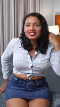 第一次和黑人男人做爱。Vanesa Fox 在伪造《Black Fix》中发现跨种族性行为