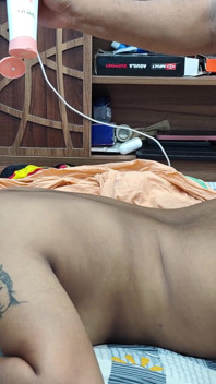 Ass Kiss with Body Massage with Body Lotion