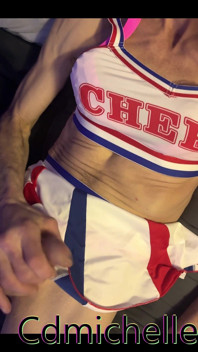 Cdmichelle Super Bowl Cheerleader Outfit Super Huge Cumshot