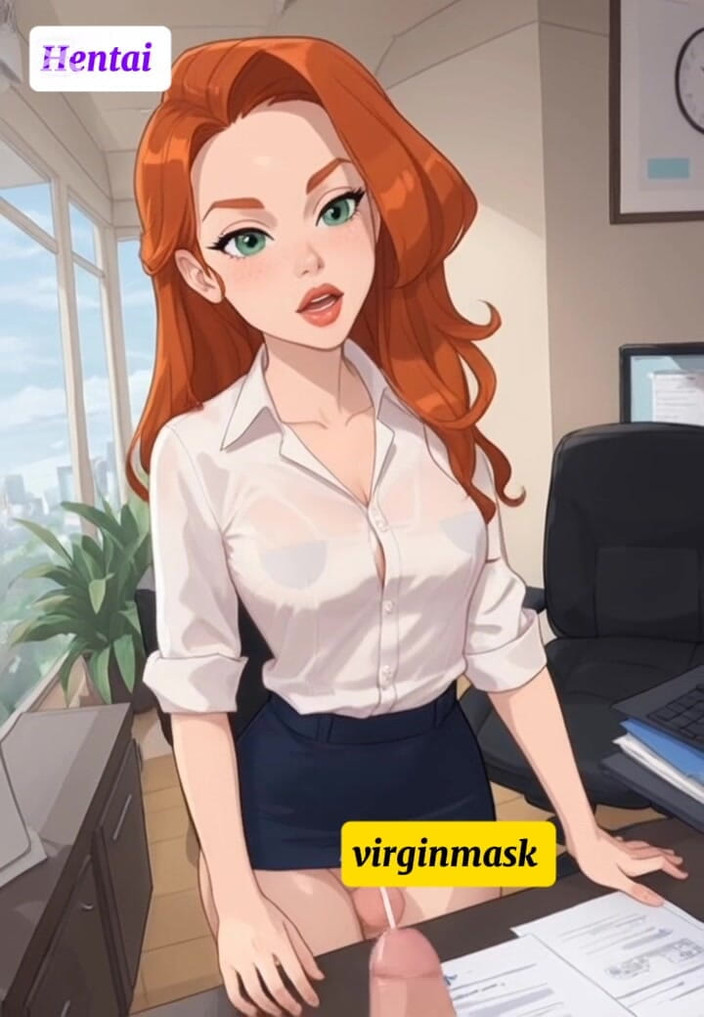 Virgin masks: De taboe-grote pik van de baas gaat vreemd!