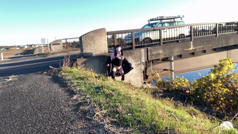 megu2002: Samovýcvik č. 37 Denní ranní expozice s punčochami přímo na sobě