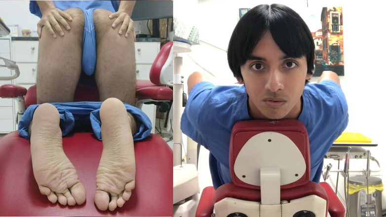 Miguelo Sanz: Chlupatý latinoameričan zkouší masturbaci se 2 úhly