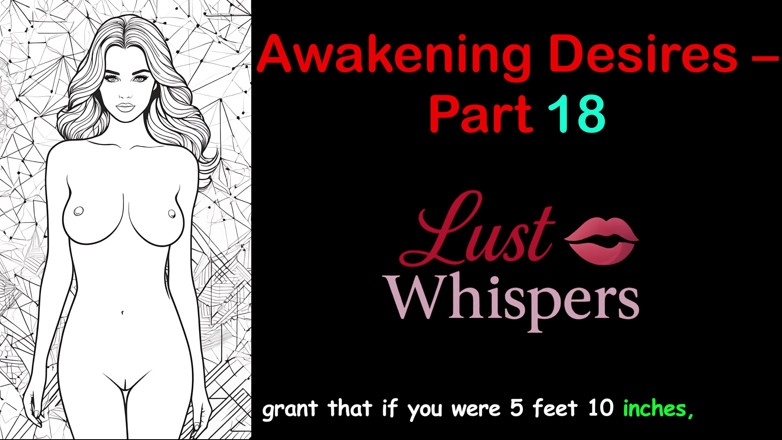 LustWhispers: Despertando desejos - parte 18 - história em áudio inglês com legenda
