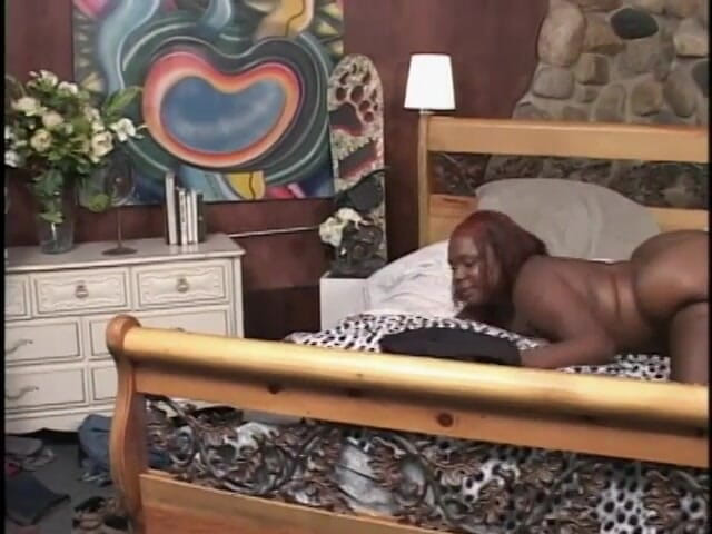Hot and Wet: Guy gets his cock sucked by big busty black girl