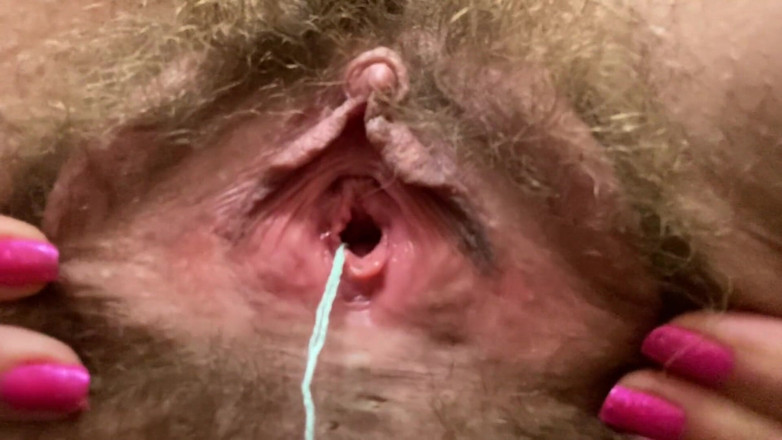 Cuteblonde666: I Came Twice During My Phase! Close up Hairy Pussy...