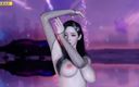 Soi Hentai: Sexy svádění tanec a jízda na muži - Hentai 3D necenzurováno V260