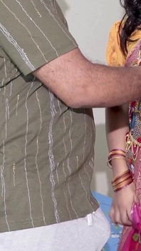 Bhabi -sex med Blinkitindian het desi styvsyster sex på hindi ljud leverans pojke, full hindi video viral