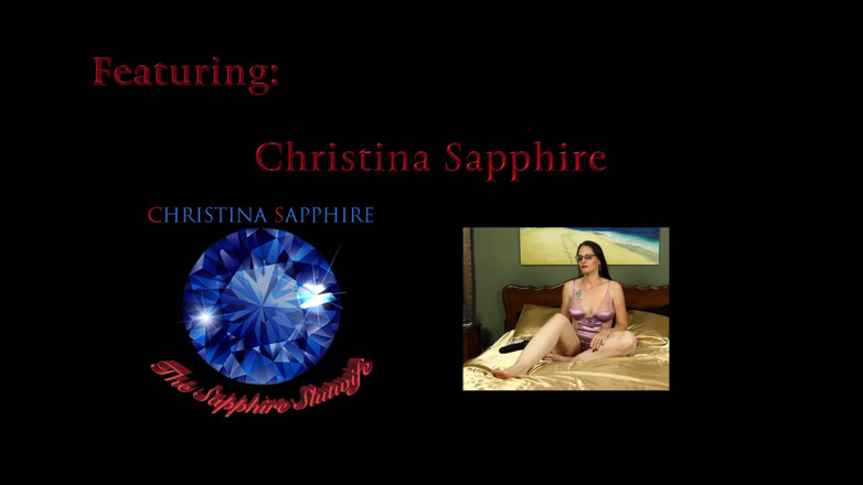 Christina Sapphire: 내 보지를 쭉 뻗어