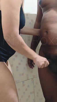 Pinki Roxxxk #9 Bathroom Show Sexy Ass