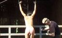 Mega extrem: This horny slut gets a special treatment by her masters...