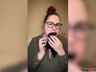 Lacey BBW Bondage: レイシー - さまざまなセルフギャグ