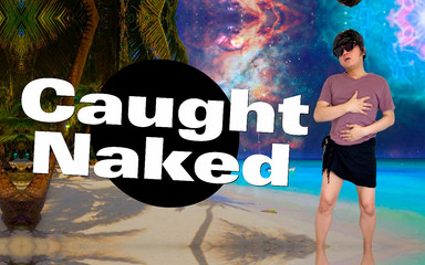 Great J: Bir erkek misafir yol boyunca açık havada çıplak yürürken kiralık bir...