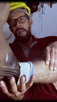 Meludah, kaus kaki kotor, jockstrap vid 5
