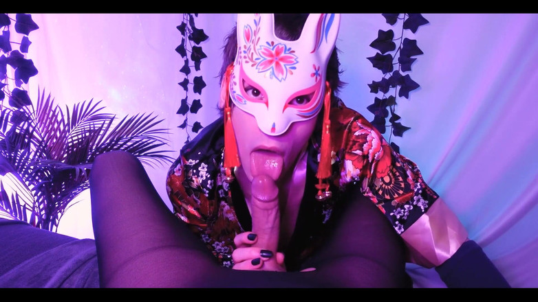 Trappybae: POV: Mystic Fox Femboy tě saje, dokud se nevystříkáš