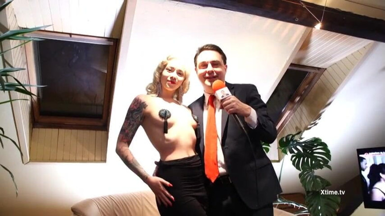 Andrea Dipre Channel: Andrea Dipre interviews a blonde