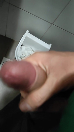 Guivideos: Masturbace v koupelně mallu