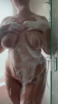 Soapy in Shower