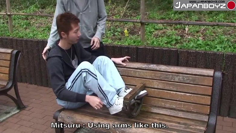 Japan boys: Nadržená Gay Kiyoshi šuká Mitsuru po vylíčení