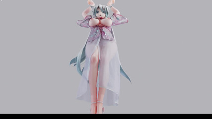 MikuMotion: Nomor 9 Gaya kuno; Elegan Hanfu; POV; Penari