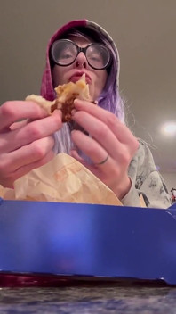 67 Giantess Eating & Burping