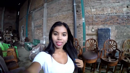 Asian Pussy Vision: One day with a young asian in a holiday appartement