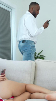 Tiny 18 + Teen Stepdaughter Gets Her Lil Slit Stretched Out by BBC Stepdad - Mypervyfam