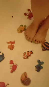 Stepping on My Fishies