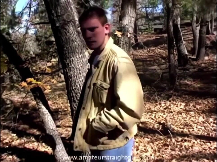 Jay's Amateur Straight Guys: Jeremys wald arschspiel, hetero-typ gibt seinen ersten blowjob und 2 weitere...