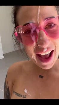 Don’t I Look so Cute Covered in Cum?
