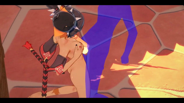 HentaiTubes: Genshin Impact Hentai - Xinyan Hardsex - 日本のアジアンマンガアニメ映画ゲームポルノ