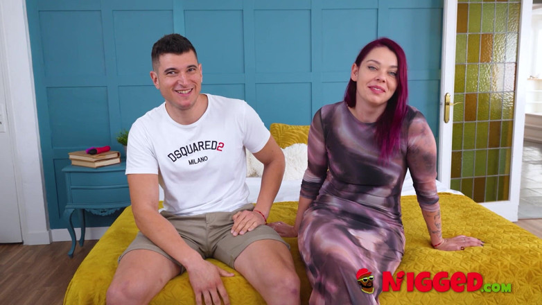 FAKings Black Fix: White Redhead Fucks a Huge Black Guy in Front of...
