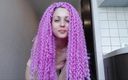 My Clear Sky: Růžové vlasy dělají anální masturbaci