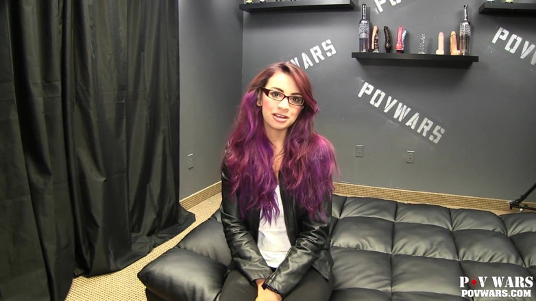 Aziani: Shy gamer slut Salena fucks five guys | Part 1