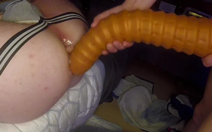 Ff couple xx: Hard Pegging 16inch, Sloppy Rosebud She Love That