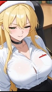 Můj kolega z kanceláře mě nutí dělat šílené anime pohledy