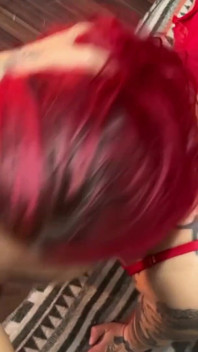 POV Dengan Camila Vegas Berambut Merah Patuh, Blowjob, Doggystyle Dan Creampie