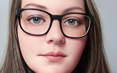 Curvysoulsnacher: Bílá karamel kundička